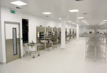 F Ball & Co | Transforming of a former car showroom into a sterile and decontamination unit fball