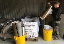 ‘We’re flying the flag for waste vinyl flooring recycling’ recofloor