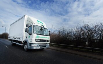 STS Flooring Distributors van