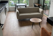 Bringing the flooring home