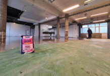 F Ball & Co’s Stopgap 300 HD heavy-duty levelling compound creates a durable flooring installation