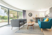 V4’s Alpine Lock in Fjordic Shore creates the perfect contemporary floor finish in Epsom new build apartments!