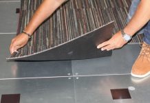 Shaw Contract approves IOBAC MagTabs adhesive-free installation in EMEA