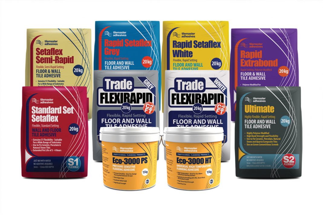 Tilemaster Adhesives offers full range of professional adhesives CFJ