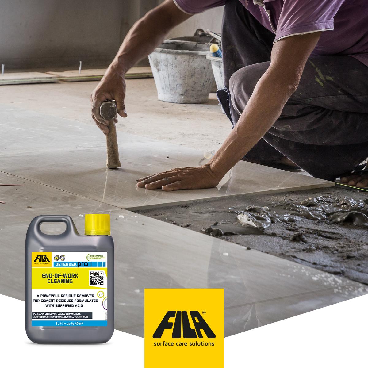 DETERDEK PRO Surface cleaning product By FILA Solutions