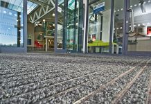 Entrance matting for sport and leisure facilities