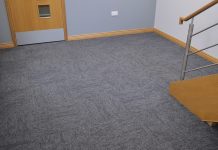 Rawson Carpet Solution’s tessellated tiles, showcasing texture and design