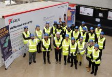 Kier opens doors of high spec laboratory site to get young people into construction sector