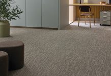 Forbo extends its sustainable Evolve+ carpet tile series with Tessera Twine