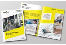 Weber and CMS Danskin Acoustics launch acoustic floorsystems incorporating REGUPOL