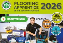 The CFA Flooring Apprentice of the Year Competition – NOW open for entries!