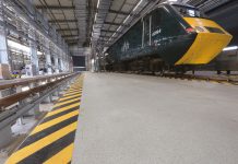 F Ball products keep contractors on track at Great Western Railway train depot
