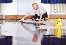 Fast-track flooring installations in educational facilities
