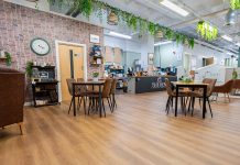 F Ball products support in charity refurbishment