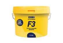 Styccobond F3 ‘still UK’s most used adhesive for textile floorcoverings’